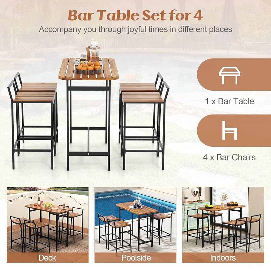 テーブル・チェア・ハンモック outside in KuruKaru Mid-High Table df3cf5aa0b4672f45c7840e4413836